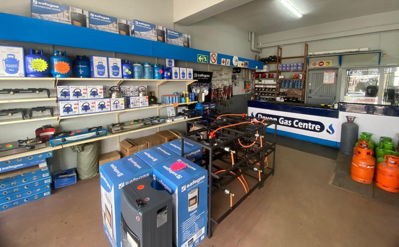 Gas Brands Stocked by Devon Gas Centre